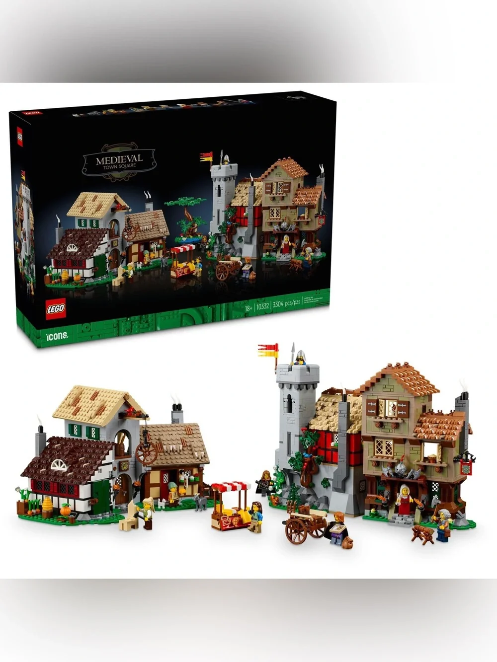 Lego Medieval Town Square